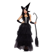 Load image into Gallery viewer, Official Witch Costume Masquerade Party Adult Role-Play