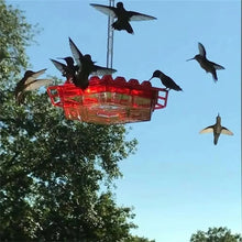 Load image into Gallery viewer, Ant Proof Hummingbird Feeder Outdoor Hanging Perch