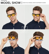Load image into Gallery viewer, Night Vision HD Anti Glare Glasses