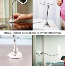 Load image into Gallery viewer, 10X Magnifying LED Lighted Flexible Mirror