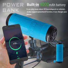 Load image into Gallery viewer, Multi-functional Bike Light Speaker Radio And Power Bank