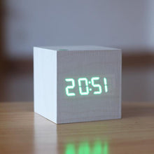 Load image into Gallery viewer, Modern Digital Wood Clock