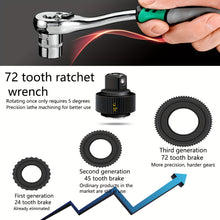 Load image into Gallery viewer, Ratchet Wrench Socket Set