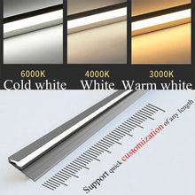 Load image into Gallery viewer, 45 Degree LED Under Cabinet Lighting Bars Invisible Ultra Thin Strips