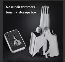 Load image into Gallery viewer, Nose Hair Trimmer for Men Stainless Steel Manual Trimmer