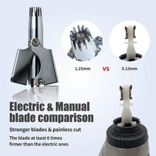Load image into Gallery viewer, Nose Hair Trimmer for Men Stainless Steel Manual Trimmer