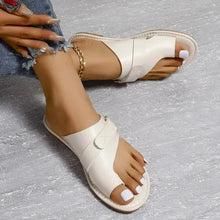 Load image into Gallery viewer, Women's Orthopedic Bunion Correction Leather Sandals
