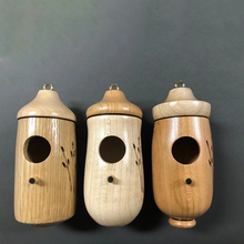 Load image into Gallery viewer, Wooden Hummingbird House - Gift for Natural Lovers