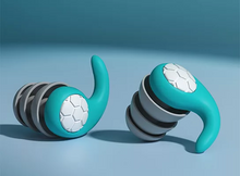 Load image into Gallery viewer, Noise Cancelling Silicone Earplugs for Sleeping