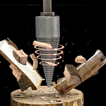Load image into Gallery viewer, Shank Firewood Drill Bit - Works With Any Drill!