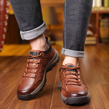 Load image into Gallery viewer, Men’s Casual Hand Stitching Arch Support & Non-slip Breathable Shoes