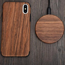 Load image into Gallery viewer, Fast Charging Wireless Charger (Wood)