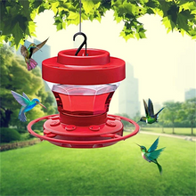 Load image into Gallery viewer, Hanging Bee Proof Hummingbird Water Feeders with Perch