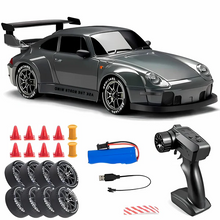 Load image into Gallery viewer, Retro Drift Master – 4WD RC Car with LED Lights