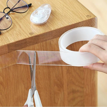 Load image into Gallery viewer, Transparent Sticky Nano Tape Double Sided Grip Reusable Home Tape Traceless Glue
