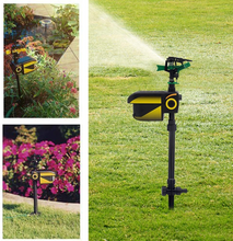 Load image into Gallery viewer, Automatic Motion-Activated Animal Repellent Garden Sprinkler - Animal Sensor Outdoor Lawn Yard Water Sprinkler