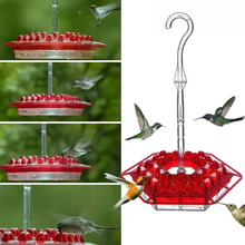 Load image into Gallery viewer, Ant-Proof Hummingbird Feeder with 30 Bee-Resistant Ports