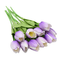 Load image into Gallery viewer, 10x Artificial Tulips Flowers