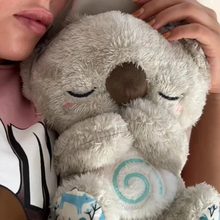 Load image into Gallery viewer, Anxiety Relief Koala Plush Toy with Music, Lights and Rhythmic Breathing Motion