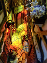 Load image into Gallery viewer, Medieval AlleyWorld Bookshelf Insert Box