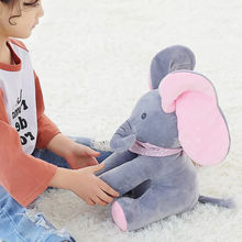 Load image into Gallery viewer, Peek-a-boo Elephant Plush Toy