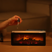 Load image into Gallery viewer, Flame Aromatherapy Humidifier - 4-in-1 Diffuser with Smart Timer