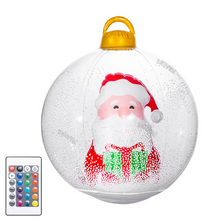 Load image into Gallery viewer, Inflatable Outdoor Christmas Ball With Lights (LED)
