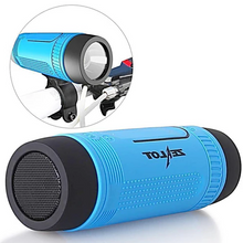 Load image into Gallery viewer, Multi-functional Bike Light Speaker Radio And Power Bank