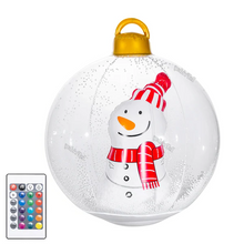 Load image into Gallery viewer, Inflatable Outdoor Christmas Ball With Lights (LED)