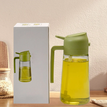 Load image into Gallery viewer, 2-in-1 Glass Oil Sprayer and Dispenser