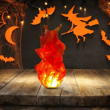 Load image into Gallery viewer, Halloween Floating Fireball Prop - LED Glowing Fireball Ornament