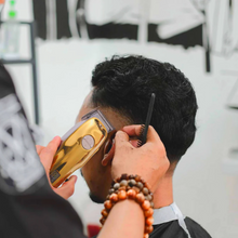 Load image into Gallery viewer, Professional Hair Clippers for men gold Set | Gold Hair Clippers Cordless