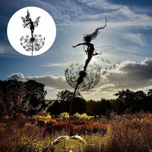 Load image into Gallery viewer, Fairy Steel Garden Sculptures