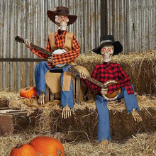Load image into Gallery viewer, Funny Animated Dueling Banjo Skeletons