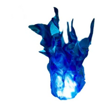 Load image into Gallery viewer, Halloween Floating Fireball Prop - LED Glowing Fireball Ornament