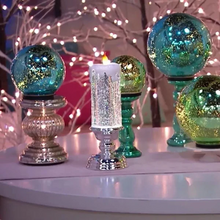 Load image into Gallery viewer, LED Christmas Candles Rechargeable With Glitter