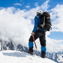 Load image into Gallery viewer, Outdoor Thermal Goose Down Pants Zipper Camping Hiking Skiing Trousers