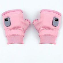 Load image into Gallery viewer, USB Rechargeable Heated Fingerless Gloves