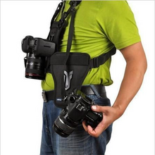 Load image into Gallery viewer, Dual Camera Chest Harness System