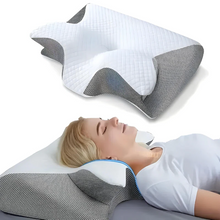 Load image into Gallery viewer, Orthopedic Butterfly Memory Foam Neck Pillow - Comfort & Massage Technology
