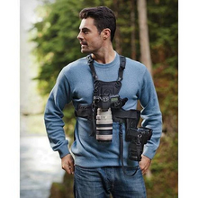 Load image into Gallery viewer, Dual Camera Chest Harness System