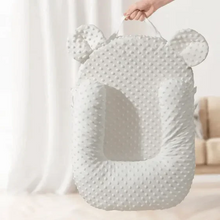 Load image into Gallery viewer, Newborn Baby Rest & Comfort Pillow: Anti-Roll and Reflux-Resistant Sleep Support