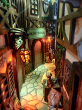 Load image into Gallery viewer, Medieval AlleyWorld Bookshelf Insert Box