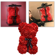 Load image into Gallery viewer, Roses teddy bear