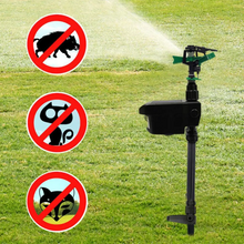 Load image into Gallery viewer, Automatic Motion-Activated Animal Repellent Garden Sprinkler - Animal Sensor Outdoor Lawn Yard Water Sprinkler