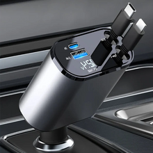 Load image into Gallery viewer, 4 In 1 Retractable Car Charger