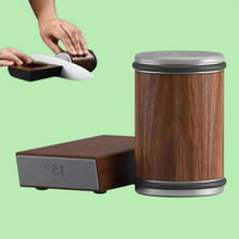 Load image into Gallery viewer, Tumbler Knife Sharpener with Adjustable Angle and Smooth Rolling Action for Precision Sharpening - Ceramic Polishing Disc to Sharpen and Polish Knives