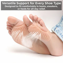 Load image into Gallery viewer, Breathable Gel Metatarsal Pads for Foot Comfort & Pain Relief