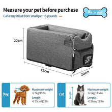 Load image into Gallery viewer, Pet car seat for small dog and cat