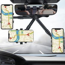 Load image into Gallery viewer, Universal Car Rearview Mirror Hands Free Phone Holder
